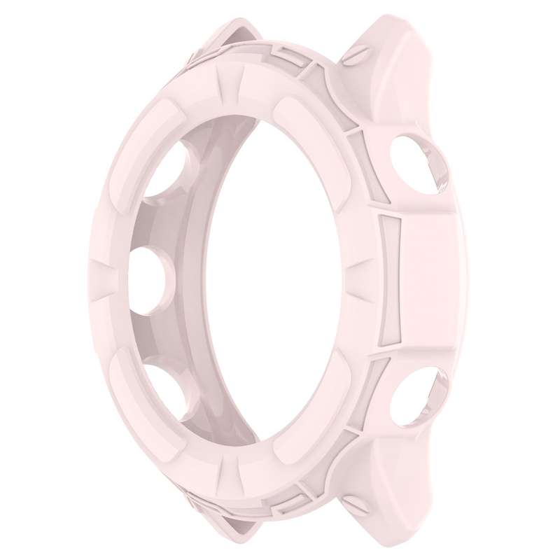 For Garmin Forerunner 255 Armor Hollow TPU Watch Case(Black)