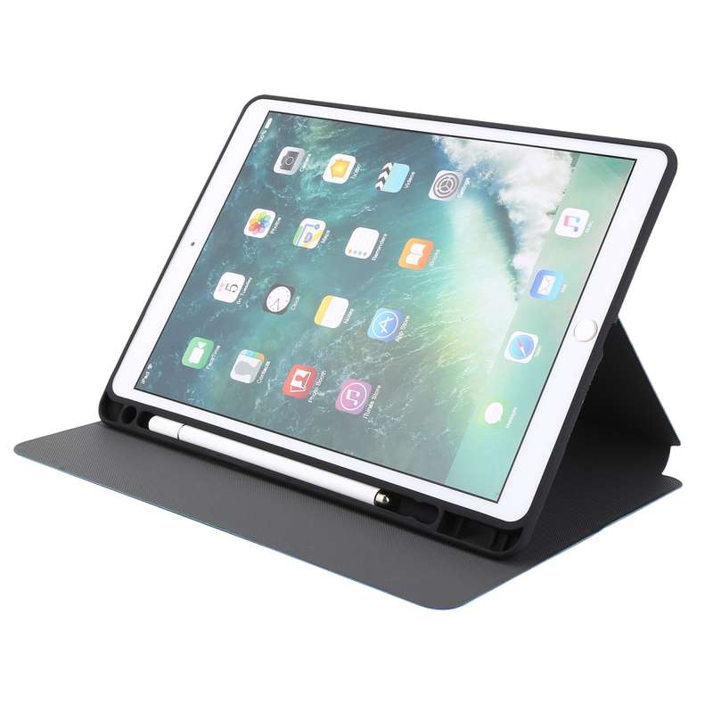 For iPad 10.2 2021 & 2020 & 2019 / Air 2019 / Pro 10.5 Electric Pressed Texture Horizontal Flip Leat