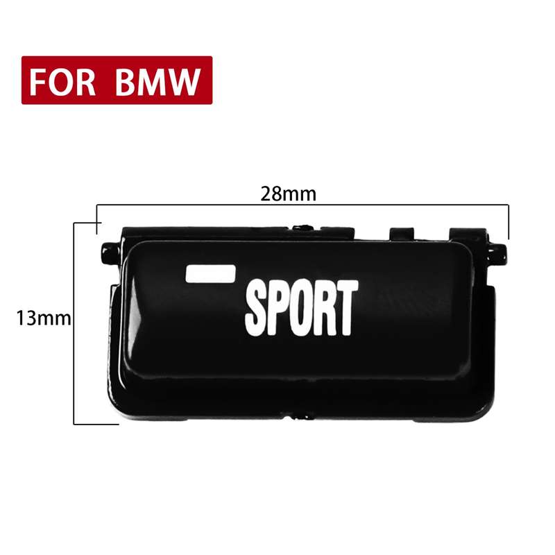 Car Gear ESP Anti-skid Button for BMW 1-Series F20/F21 2012-2018,Left and Right Drive(Black)