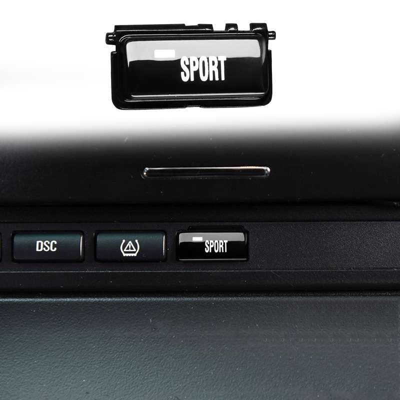 Car Gear ESP Anti-skid Button for BMW 1-Series F20/F21 2012-2018,Left and Right Drive(Black)