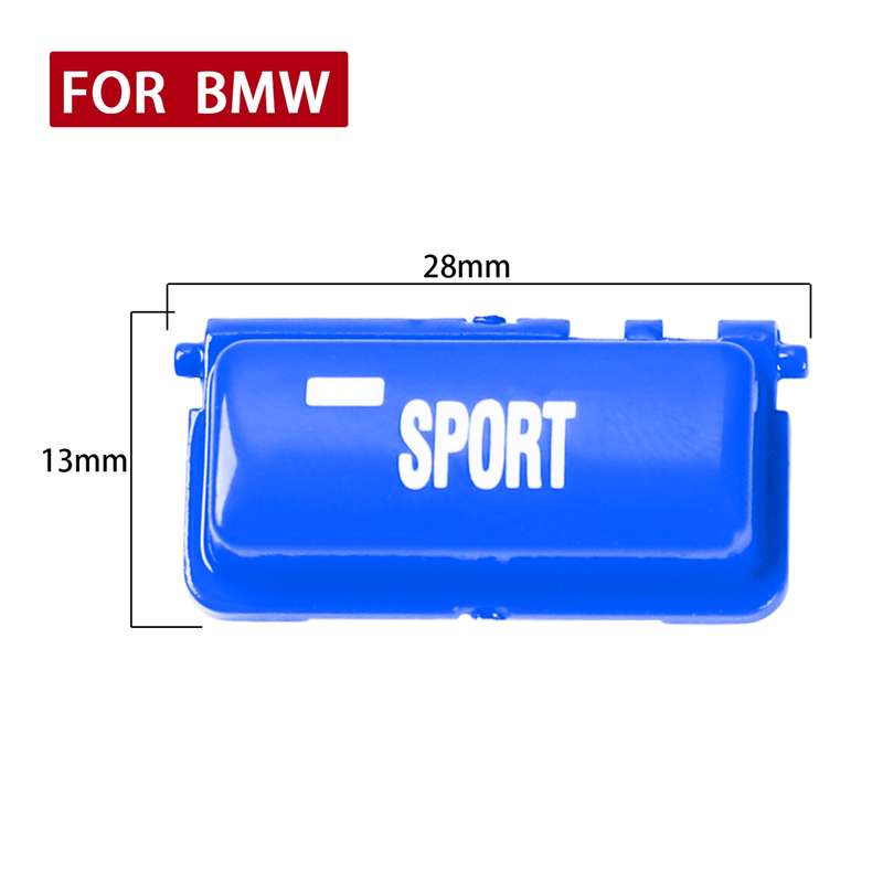 Car Gear ESP Anti-skid Button for BMW 1-Series F20/F21 2012-2018,Left and Right Drive(Blue)