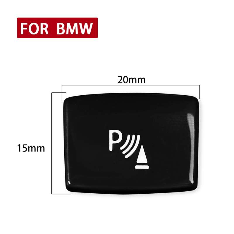 Car Gear Electric Eye Button for BMW 1 Series F20 2012-2018,Left and Right Drive(Blue)
