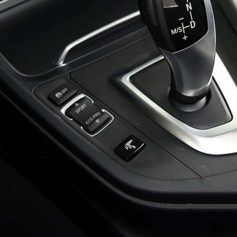 Car Gear Electric Eye Button for BMW 1 Series F20 2012-2018,Left and Right Drive(Blue)