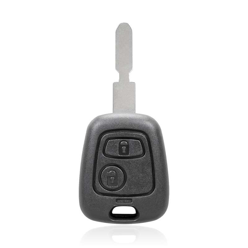 For Peugeot 206 433MHz 2 Buttons Intelligent Remote Control Car Key, Key Blank:NE78