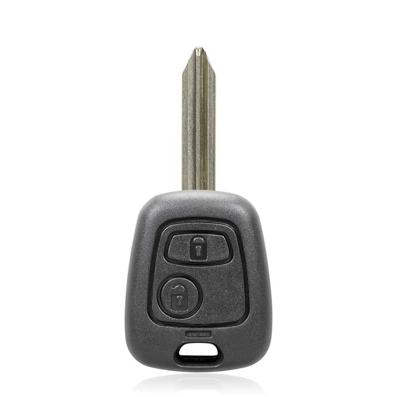 For Peugeot 206 433MHz 2 Buttons Intelligent Remote Control Car Key, Key Blank:SX9