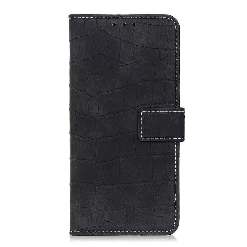 For Galaxy A71 5G Crocodile Texture Horizontal Flip Leather Case with Holder & Card Slots & Wallet(B