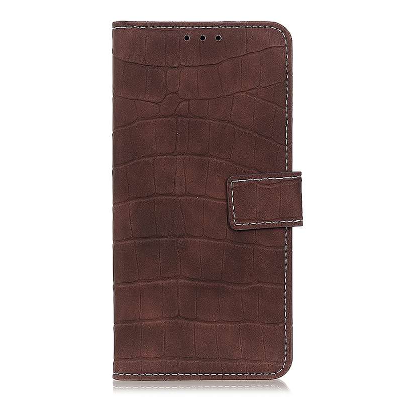 For Galaxy A71 5G Crocodile Texture Horizontal Flip Leather Case with Holder & Card Slots & Wallet(B