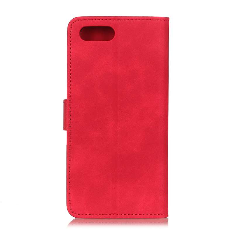 For iPhone SE 2022 / SE 2020 Retro Texture PU + TPU Horizontal Flip Leather Case with Holder & Card