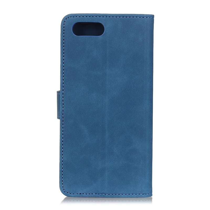 For iPhone SE 2022 / SE 2020 Retro Texture PU + TPU Horizontal Flip Leather Case with Holder & Card