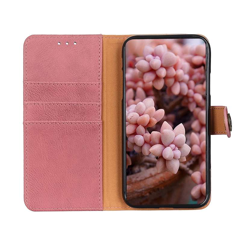 For Galaxy A51 5G Cowhide Texture PU + TPU Horizontal Flip Leather Case with Holder & Card Slots & W