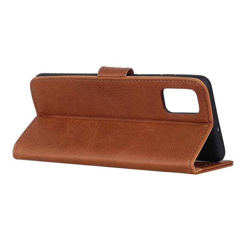For Galaxy A51 5G Cowhide Texture PU + TPU Horizontal Flip Leather Case with Holder & Card Slots & W