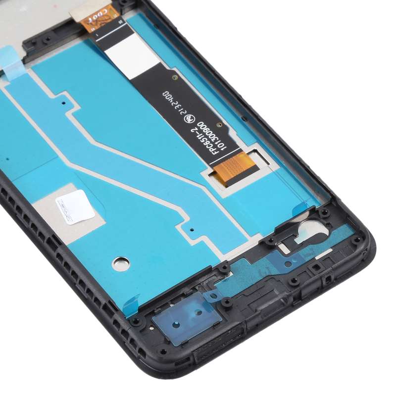 LCD Screen and Digitizer Full Assembly with Frame For TCL 30E / 30 SE