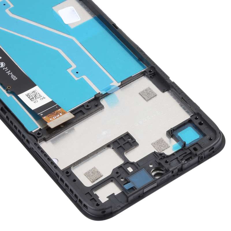 LCD Screen and Digitizer Full Assembly with Frame For TCL 30E / 30 SE