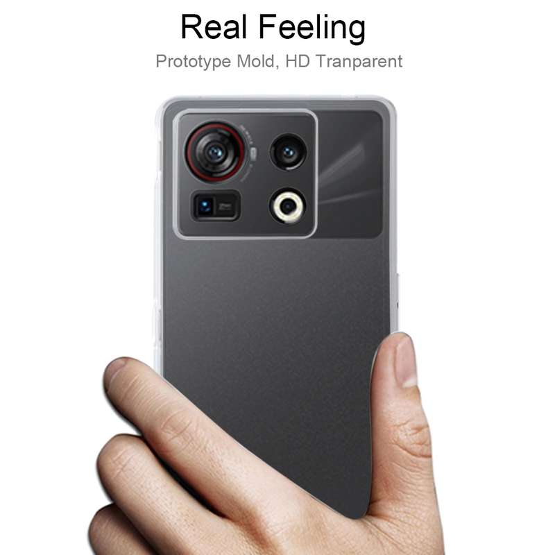 For ZTE nubia Z40S Pro 0.75mm Ultra-thin Transparent TPU Phone Case
