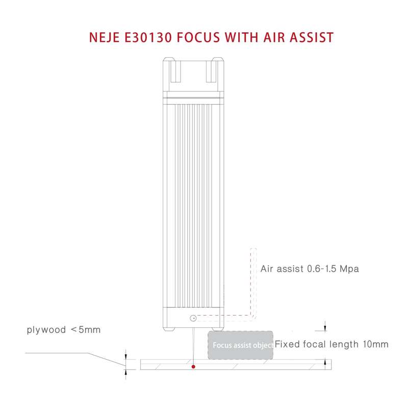 NEJE E30130 5.5W 450nm Laser Engraver Module Kits