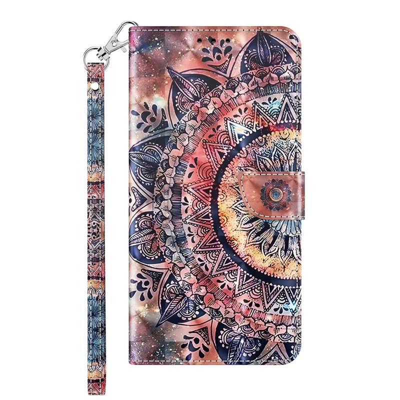 For OPPO A16 / A16s / A54s 3D Painted Leather Phone Case(Two Loving Cats)