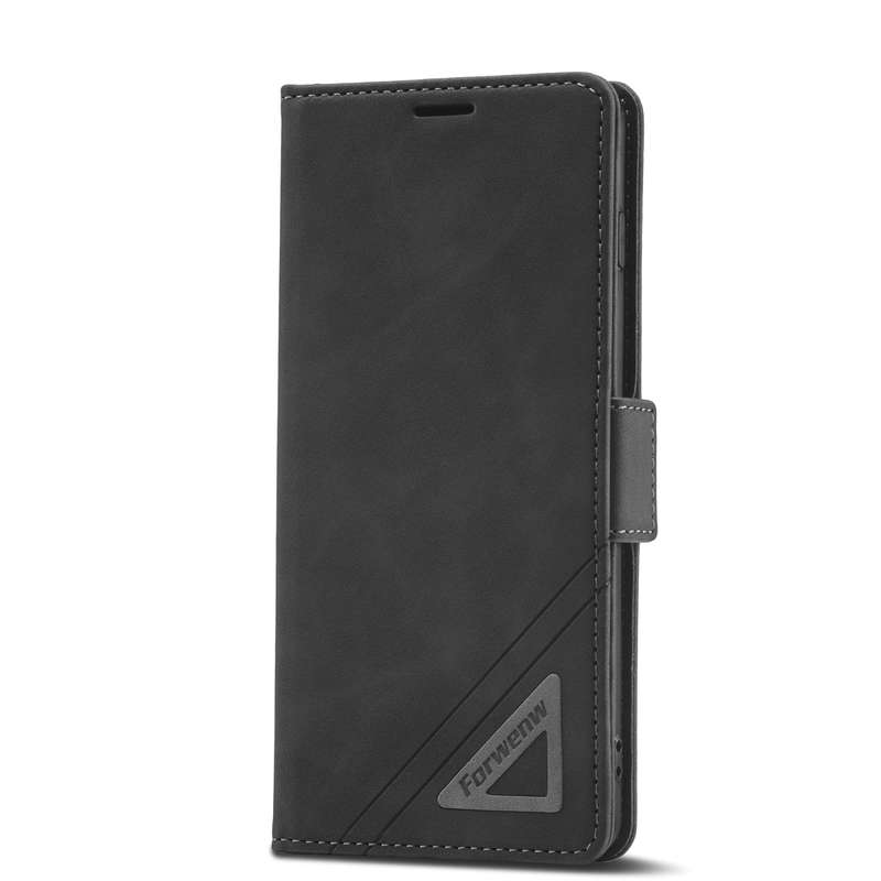 For Samsung Galaxy S10 Forwenw Dual-side Buckle Leather Phone Case(Wine Red)