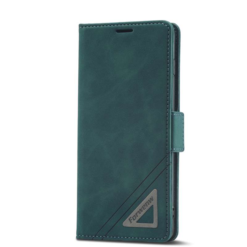For Samsung Galaxy S10 Forwenw Dual-side Buckle Leather Phone Case(Wine Red)