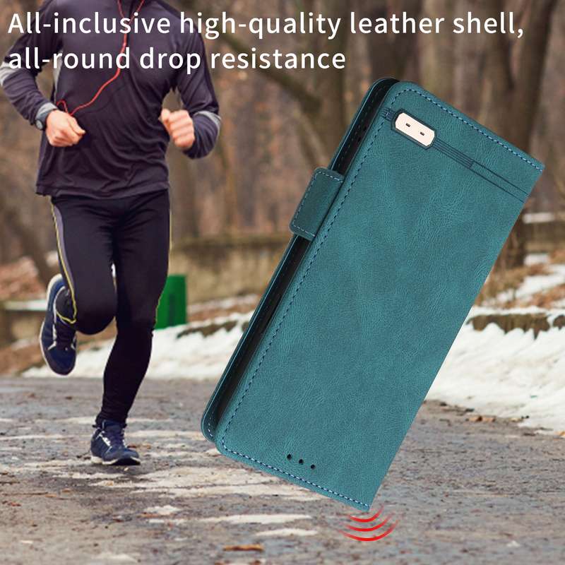 For Samsung Galaxy Z Fold4 Magnetic Clasp Flip Leather Phone Case(Purple)