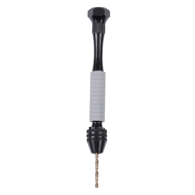 Precision Pin Vise Mini Twist Drill Bits Hand Drill Set, Model:8009