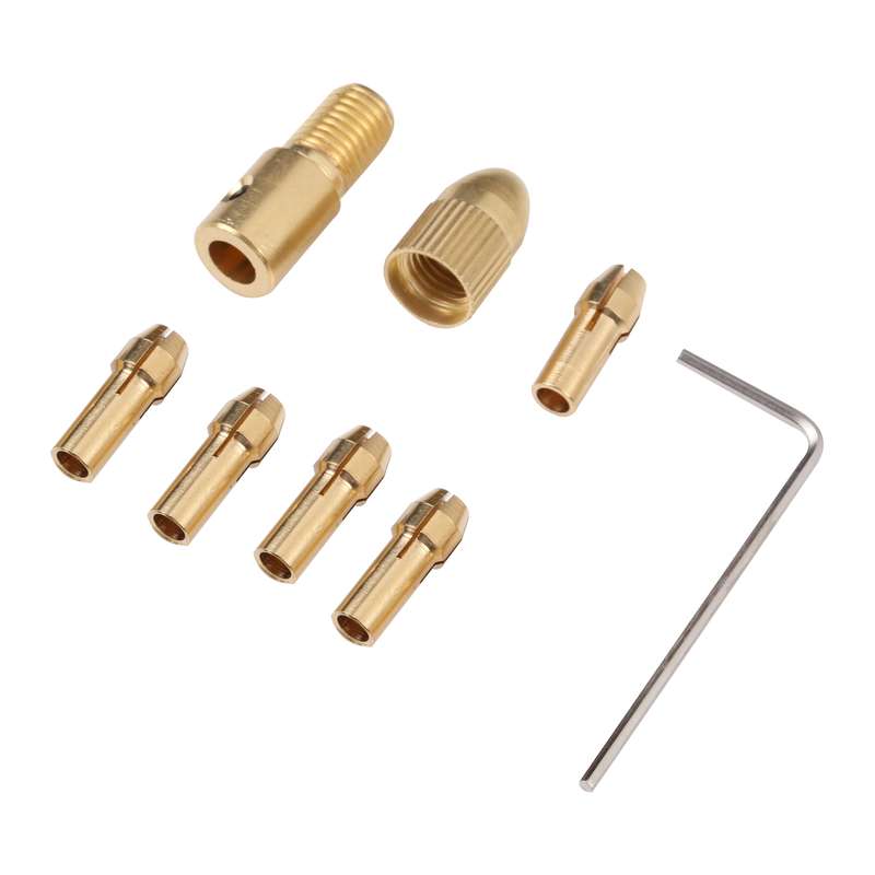 DIY-5.0 8 in 1 DIY Mini Chuck Fixture Clamp Drill Chuck Clip