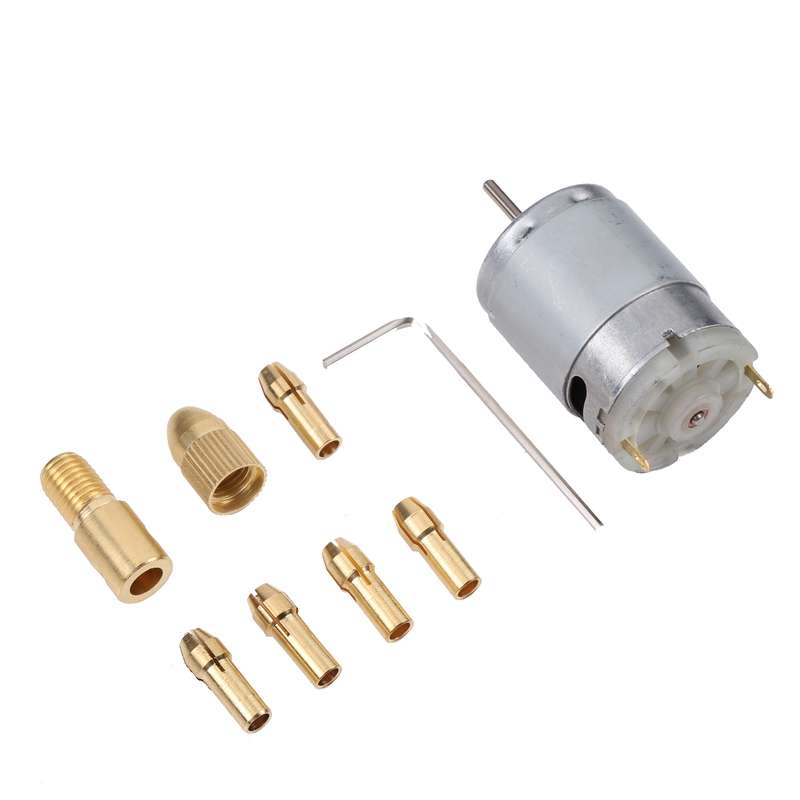 9 in 1 DIY Mini Chuck Fixture Clamp Drill Chuck Clip