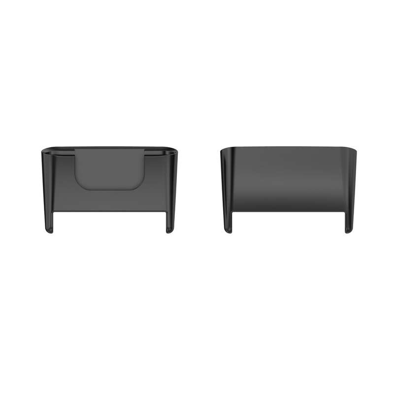 For Xiaomi Mi Band 7 Pro 1 Pair Metal Watch Band Connector(Black)