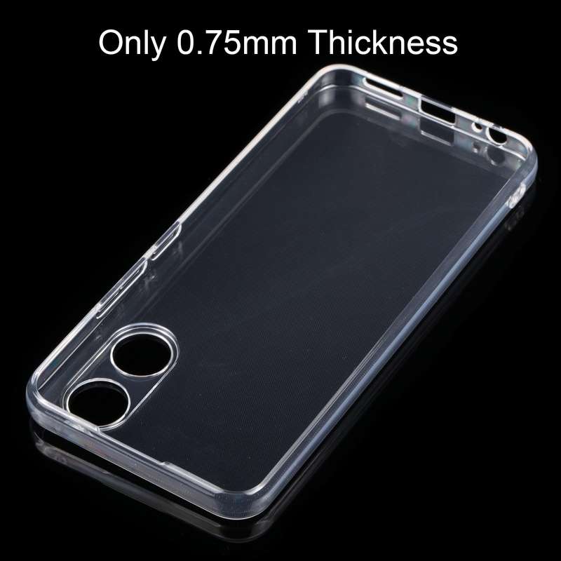 For vivo Y02s Ultra-thin Transparent TPU Phone Case