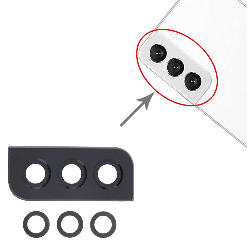 For Samsung Galaxy S22+ 5G SM-S906B 10pcs Camera Lens Cover