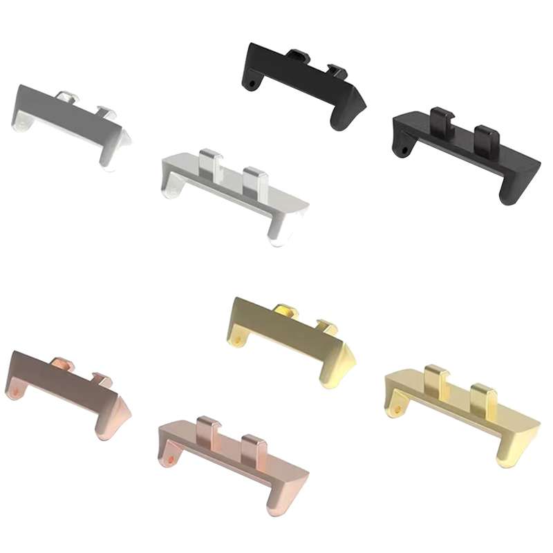 For OPPO Watch3 42mm 1 Pair 20mm Metal Watch Band Connector(Gold)