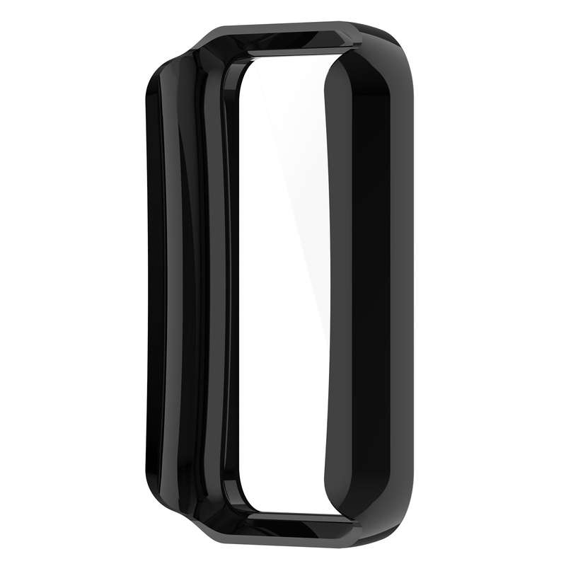 For OPPO Band 2 Tempered Glass Film PC Watch Case(Transparent)