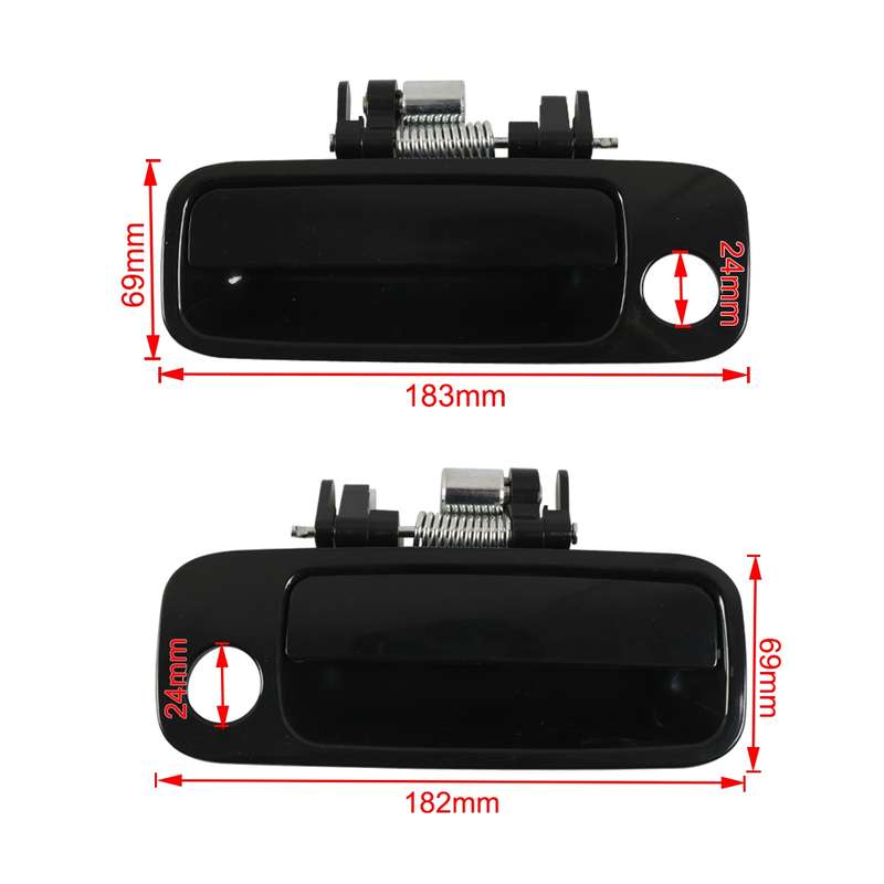 A7770 1 Pair Car Front Outside Door Handle 69210-AA010 for Toyota Camry 1997-2001
