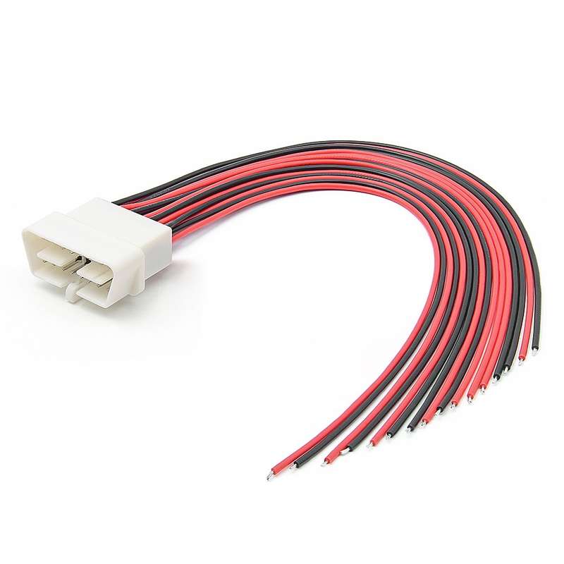 30cm 16Pin Fixed Terminal Extension Cable Male Plug