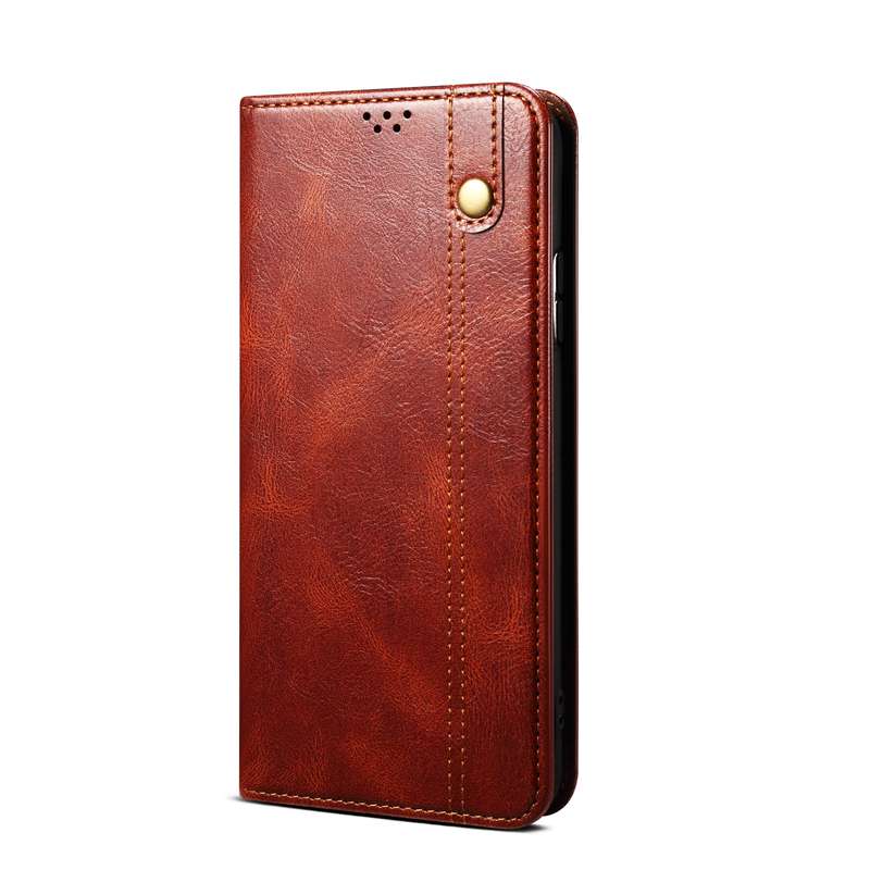 For vivo V25 Oil Wax Crazy Horse Texture Leather Phone Case(Green)