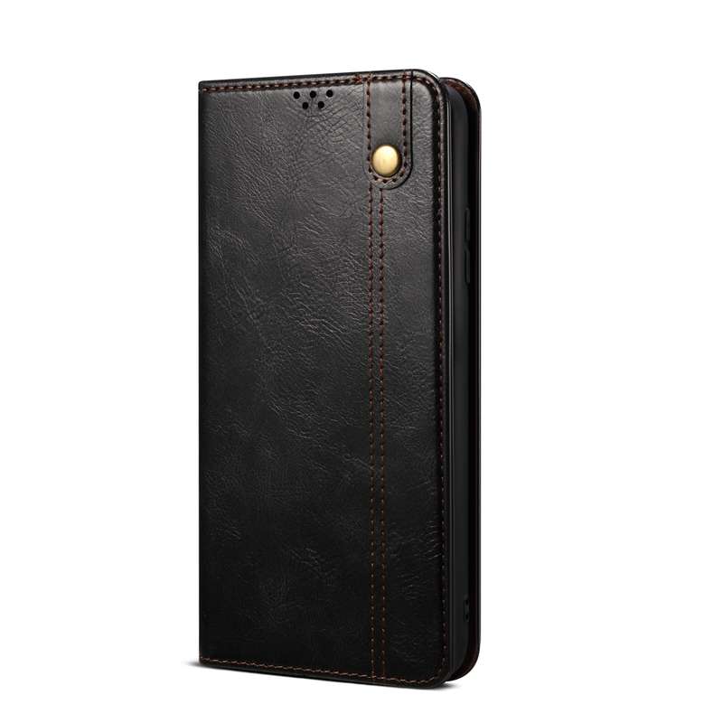 For vivo V25 Oil Wax Crazy Horse Texture Leather Phone Case(Green)