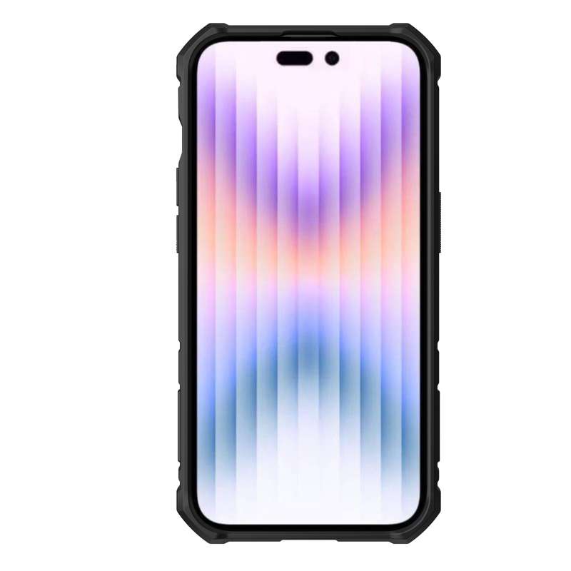 For iPhone 14 Pro Max NILLKIN CamShield Armor Pro Magnetic Phone Case(Black)