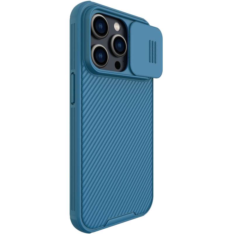 For iPhone 14 Pro Max NILLKIN CamShield Pro Protective Phone Case(Black)
