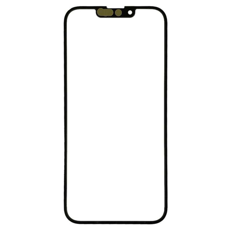 For iPhone 14 Front Screen Outer Glass Lens with OCA Optically Clear Adhesive