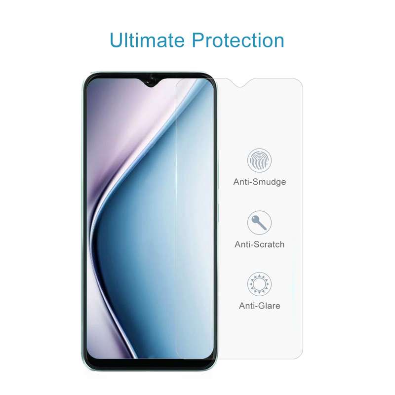For Itel P38 10pcs 0.26mm 9H 2.5D Tempered Glass Film