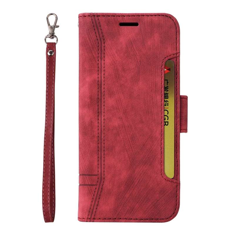 For OPPO A74 4G BETOPNICE Dual-side Buckle Leather Phone Case(Pink)