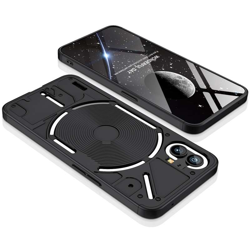 For Nothing Phone 1 GKK Three Stage Splicing Full Coverage PC Phone Case(Rose Gold)
