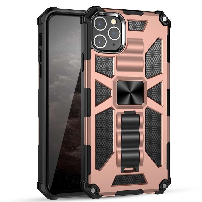 For iPhone 14 TPU + Aluminum Alloy Frame Phone Case(Blue)