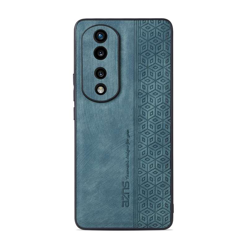 For Honor 70 AZNS 3D Embossed Skin Feel Phone Case(Black)