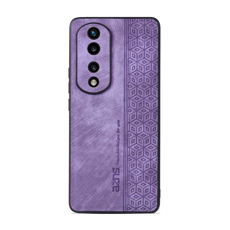 For Honor 70 AZNS 3D Embossed Skin Feel Phone Case(Black)
