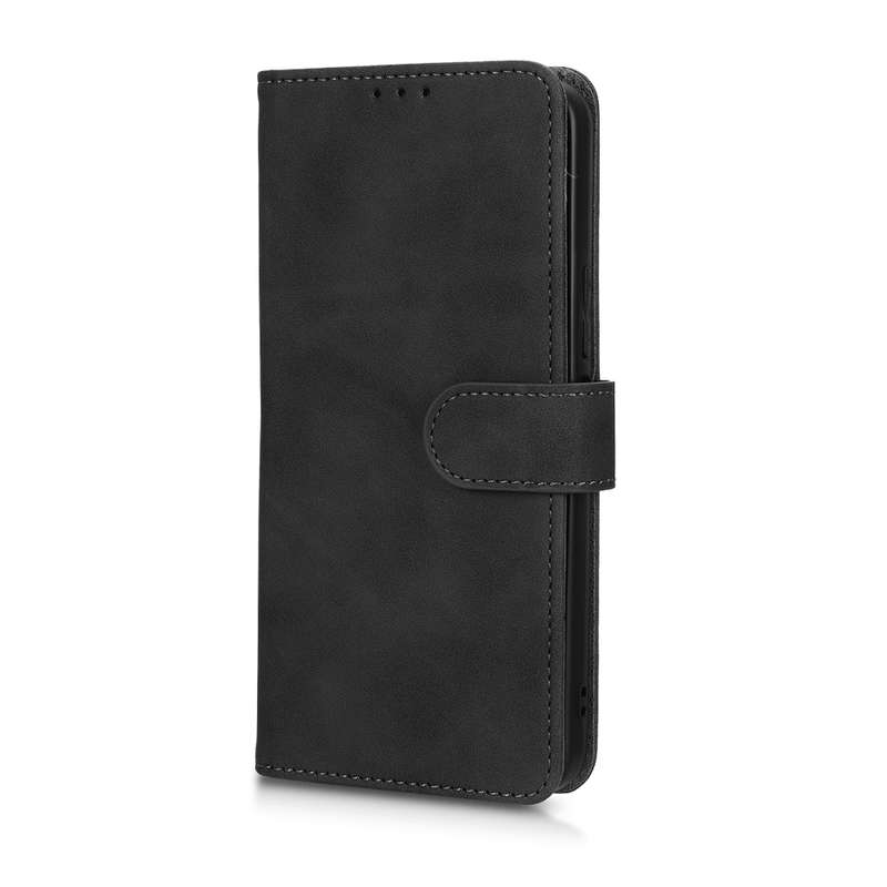 For vivo Y16 4G Global/Y02s 4G Global Denim Texture Leather Phone Case(Khaki)