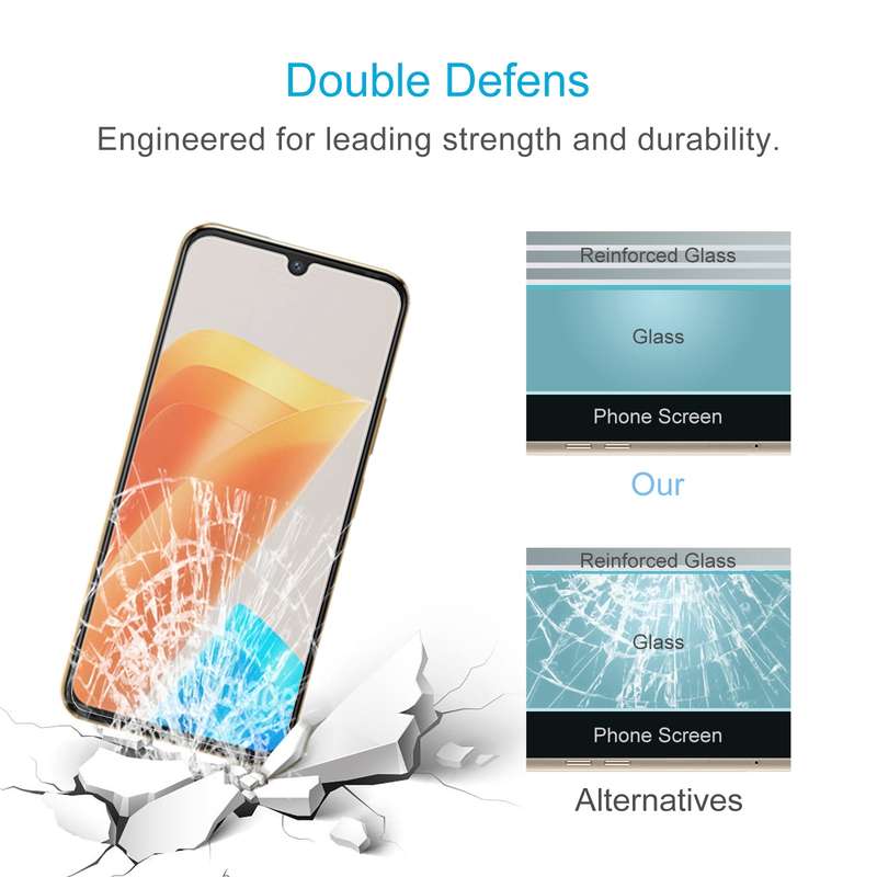 For Infinix Zero 20 50pcs 0.26mm 9H 2.5D Tempered Glass Film