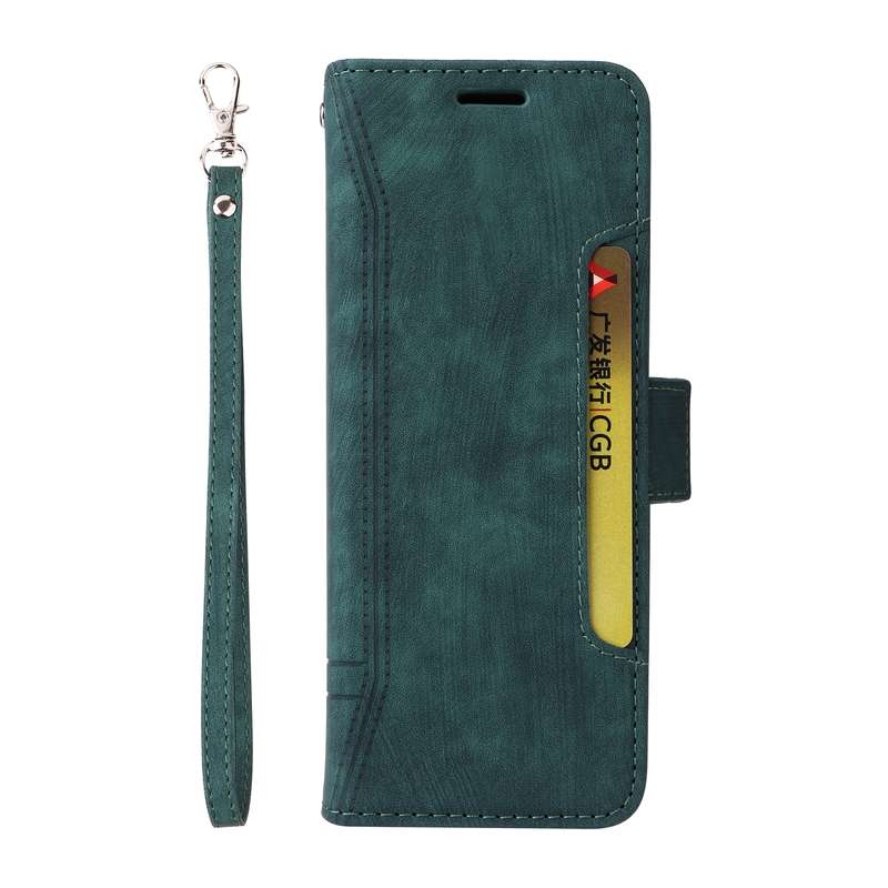 For Samsung Galaxy Z Fold4 BETOPNICE Dual-side Buckle Leather Phone Case(Green)