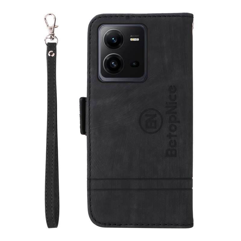 For vivo V25 / V25e 4G Global BETOPNICE Dual-side Buckle Leather Phone Case(Pink)