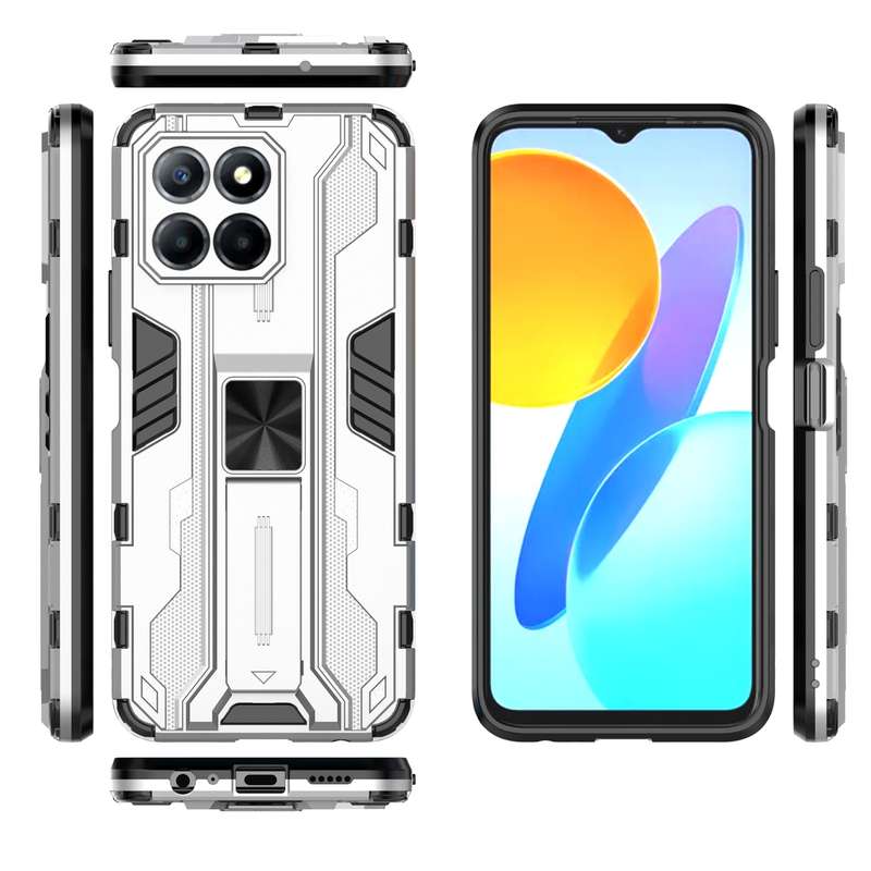 For Honor X8 5G Supersonic PC + TPU Shock-proof Protective Phone Case(Green)