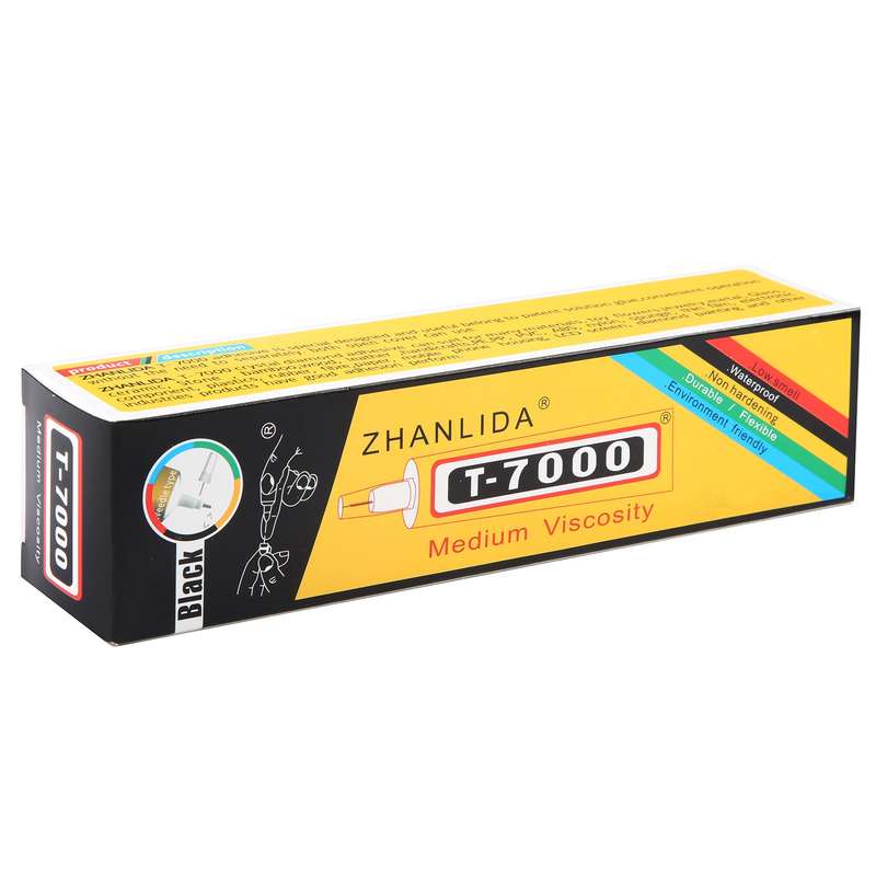 110mL T7000 LCD Screen Black Glue Multifunction Universal DIY Adhesive Glue